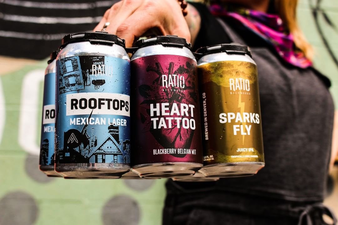 Thirsty? Want to mix up your nightly wind down beer routine? <a href="/ratiobeerworks/">Ratio Beerworks</a> (A One Club Denver sponsor) is available for pick-up and delivery. 

#denver #denvercolorado #beer #denverbeer #beerstagram #beersofinstagram #craftbeer #craftbrew #craftbrewery #6pack #sixpack