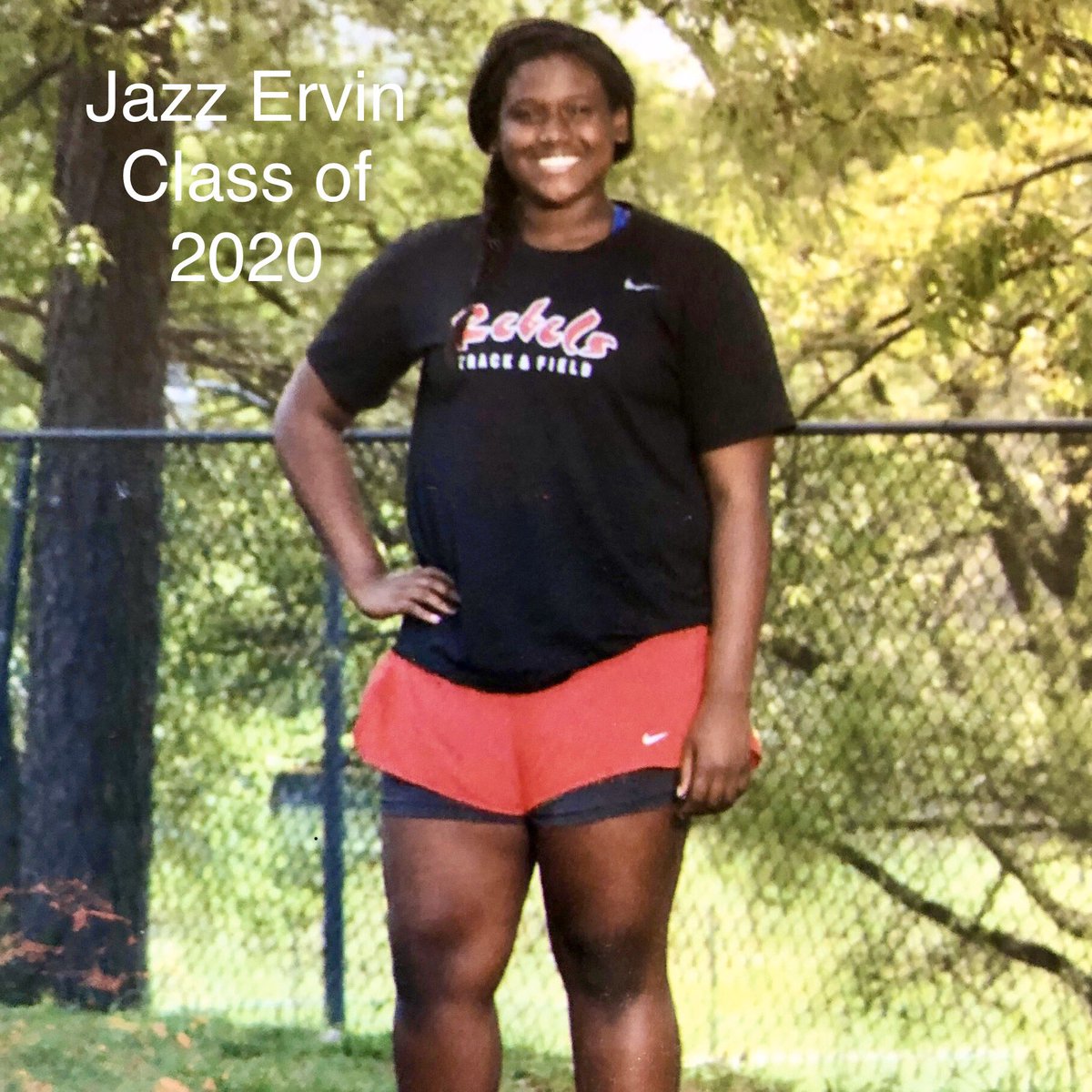 Celebrating Jazz Ervin! Jazz throws the shot and discus. She is the school record holder in the shot put. She plans to compete next year for Lee University! We are so proud to call her ours! #werunthistown #GoRebles <a href="/homeoftherebels/">Maryville Rebels Athletics</a> <a href="/TDT_Sports/">Daily Times Sports</a>