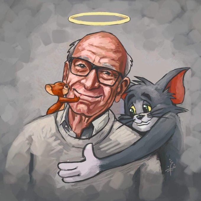 Yaw_Syck's tweet photo. How sad 😪 This man made my childhood amazing with lots of smile 💖 May his soul rest in peace best known for directing popular cartoon shows Tom And Jerry and Popeye for television, died on Thursday last week.
#RIP_Gene_Deitch_Oscar
(1924-2020)
LEGEND 🎯 https://t.co/JM5mnqRTDy