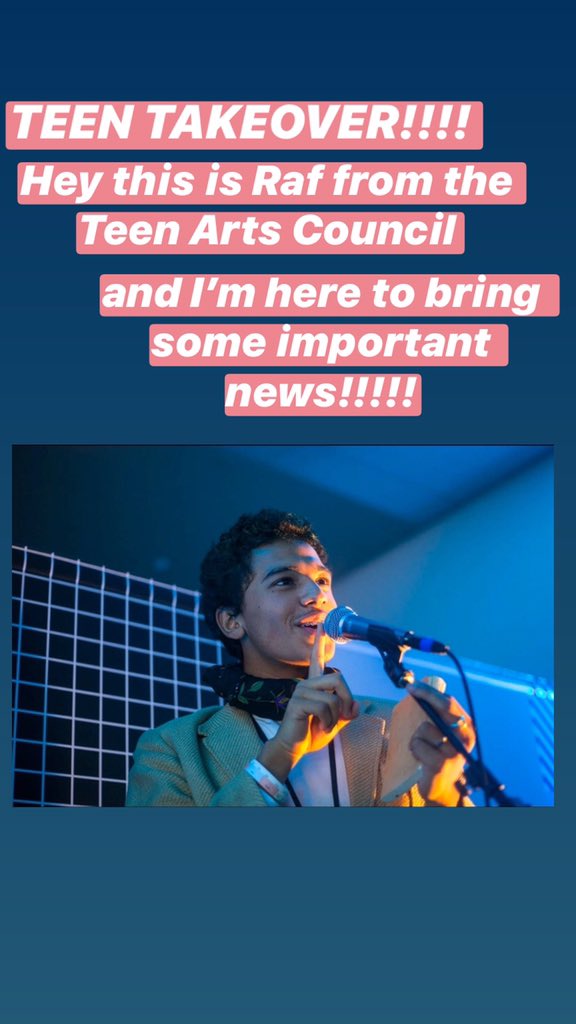 icateens's tweet image. Our TAC is hosting an open mic/art showcase that teens virtually anywhere can attend and be a part of!So that spoken word, painting, or song you’ve been working on this long quarantine can be appreciated by teens! Sign up to share: docs.google.com/forms/d/e/1FAI…. DM us for the zoom code