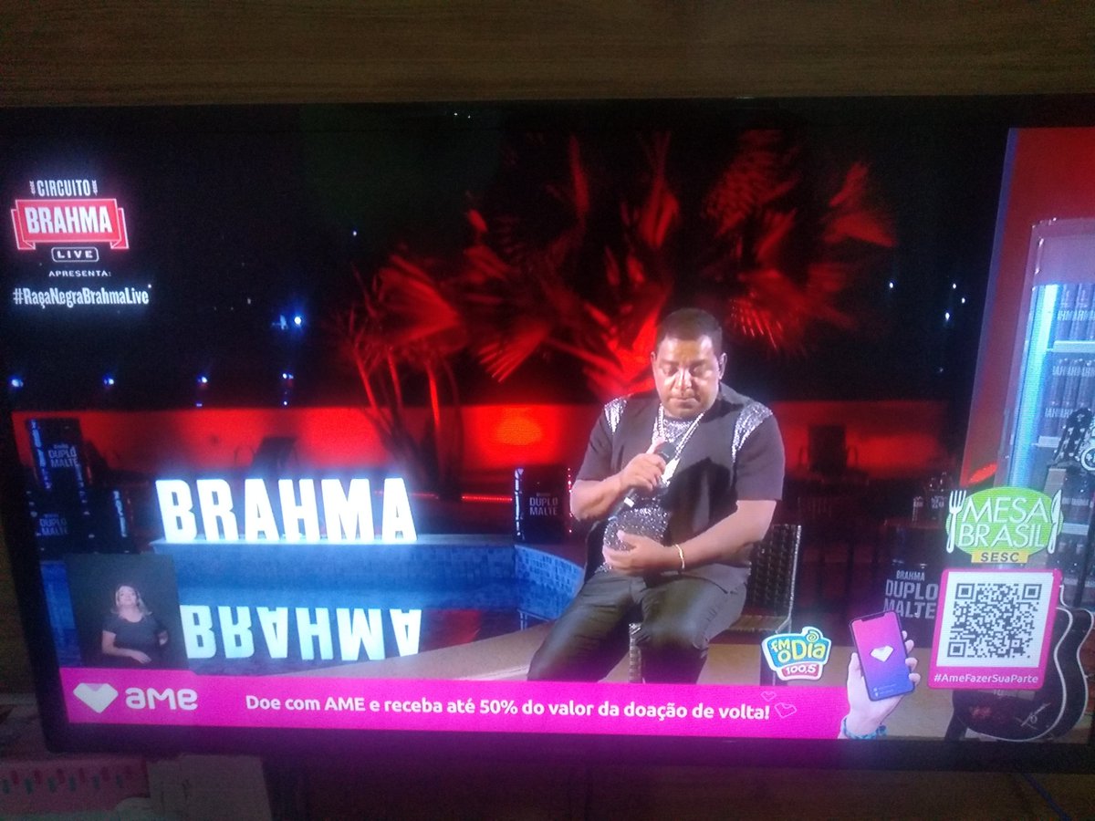 Nem_Moreno's tweet photo. #RacaNegraBrahmaLive  #racanegra #live #FiquemEmCasa https://t.co/zyBbA38HFH
