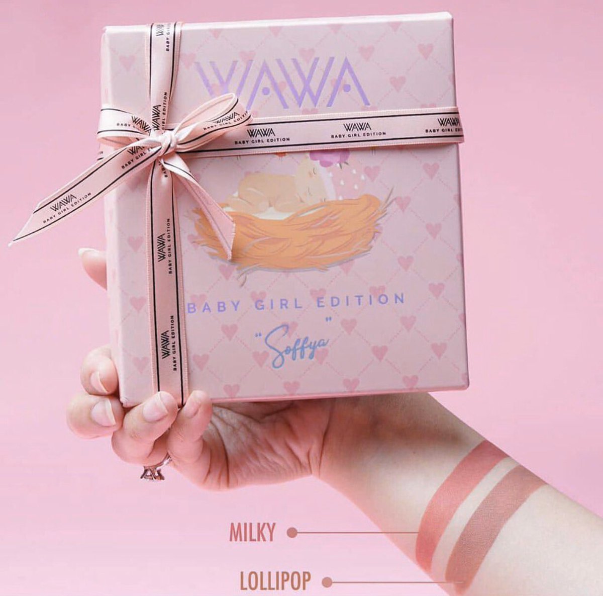  WAWA COSMETIC ; BABY GIRL EDITION RM59 ONLY! 2 set berbeza :-  Hayla  Sofyya p/s : Birthday kesayangan dah dekat tapi tak tau nak bagi hadiah apa? beli je wawa cosmetic baby girl edition ni! confirm senyum sampai telinga kesayangan tu nanti 