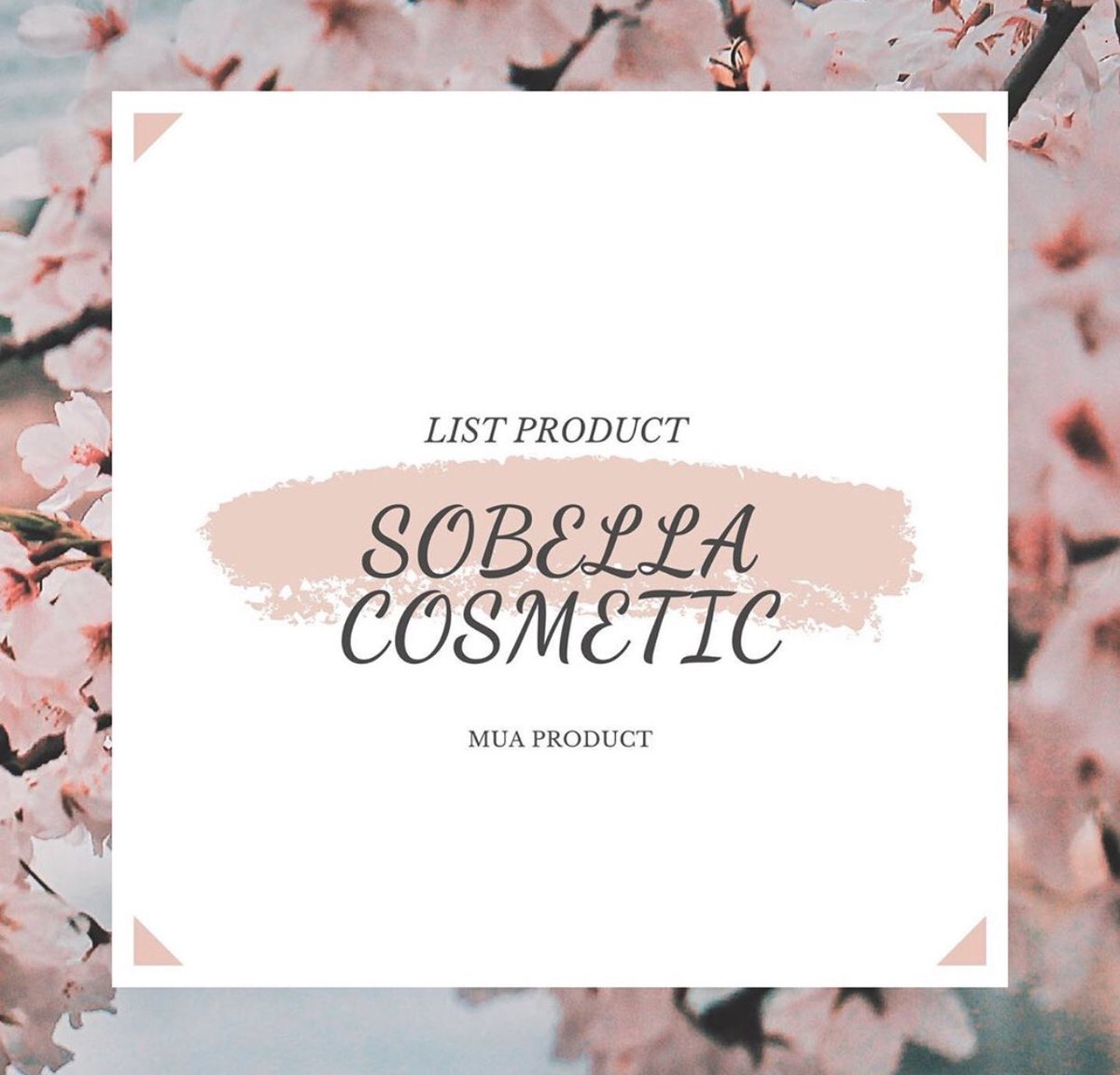  SOBELLA COSMETIC PROMO SOBELLAxASHH&ANNAS RM33 only!