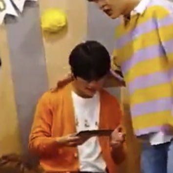  #JAEHYUK had a very delayed reaction, ngl i think he was more scared by jihoon then asahi.