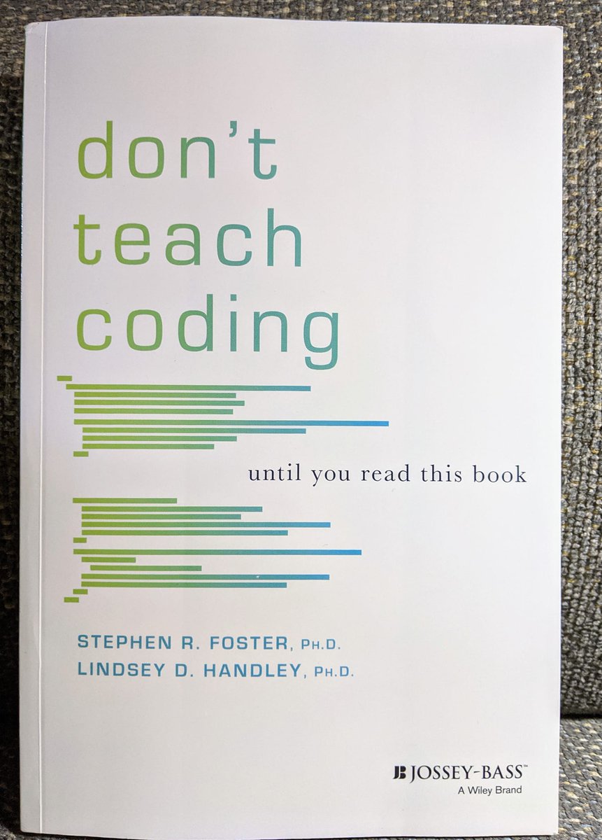 LindseyDHandley's tweet photo. Our book released today! So exciting! Thanks @Handleys for snapping a picture of the first REAL copy I've seen! https://t.co/DKR8JTPFdt #codingeducation #csed #csforall #cs https://t.co/1Tb7rWAZvi