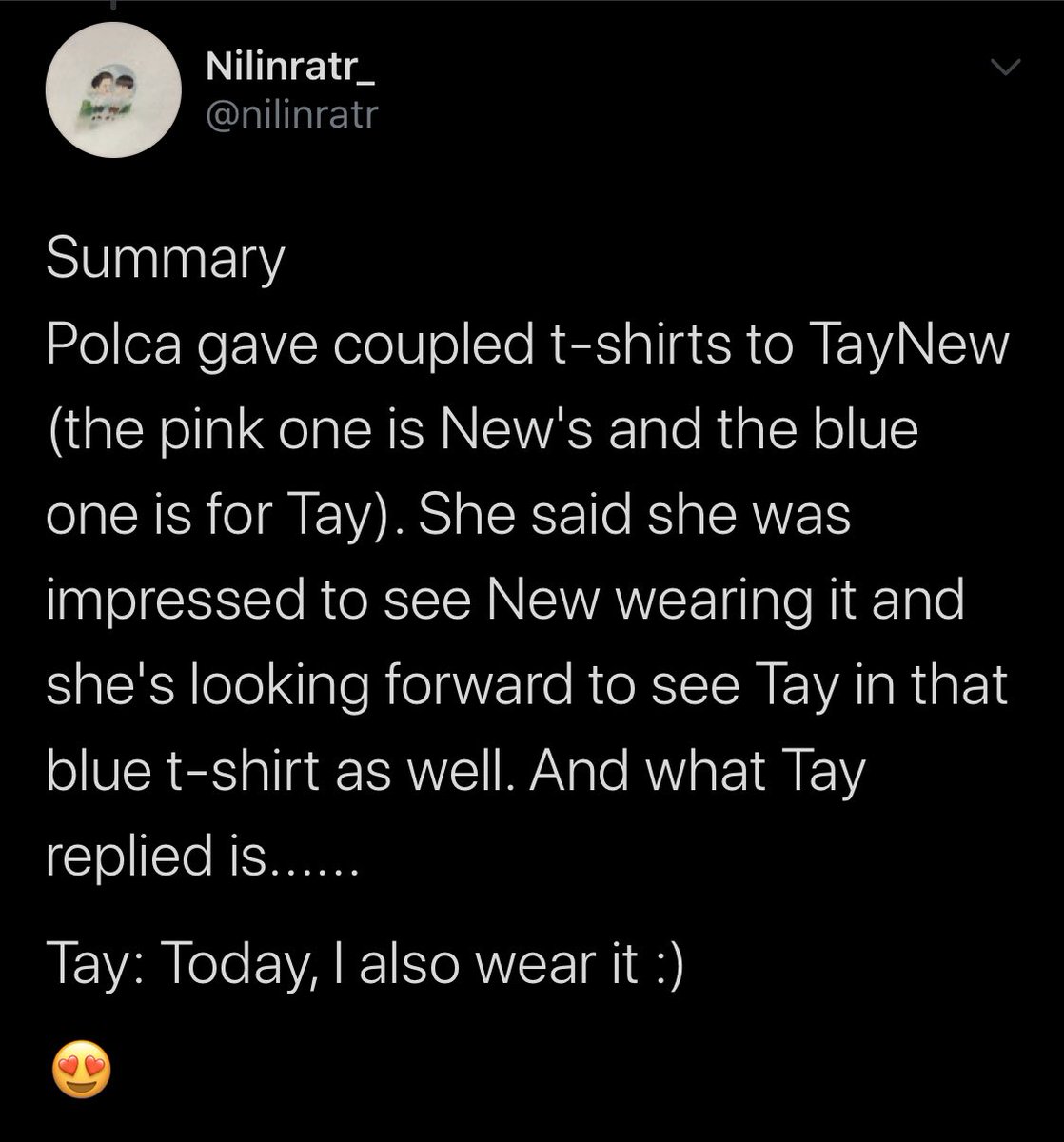 10/18/18 Korea Day 3not just couple umbro shoes but they were also wearing a couple shirt gifted by a fan. Pink for New and Blue for Tay.cr: nilinratr