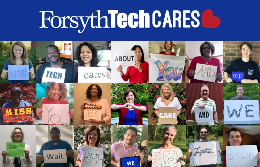 ForsythTechPrez's tweet photo. @ForsythTechCC #ForsythTechCares #ForsythTechStrong https://t.co/04NWv7pmJB
