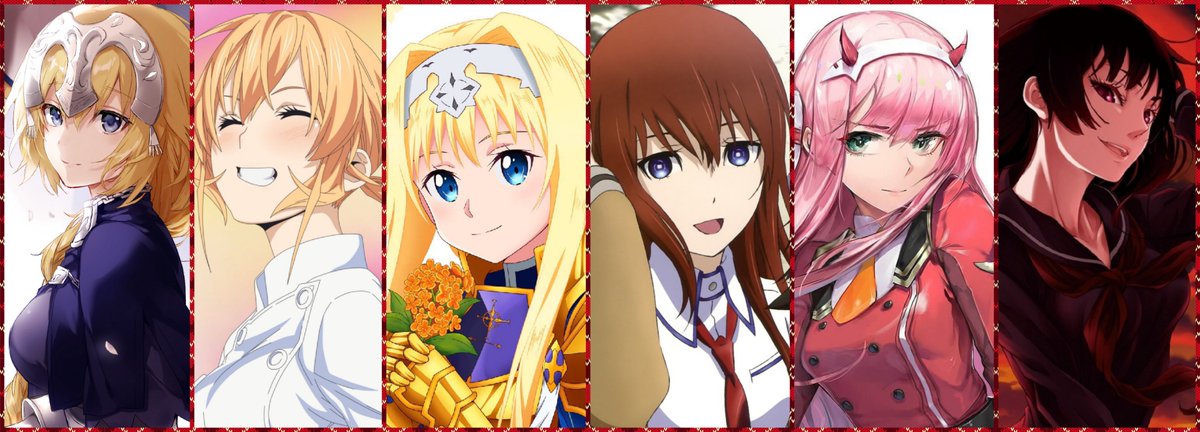 10 Waifus que deberias conocer!