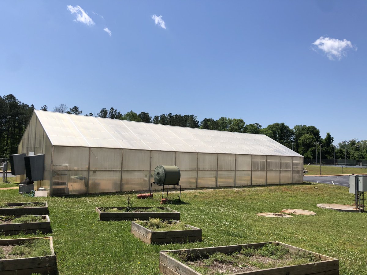 A huge shoutout to the Pressure Washing Professionals (PWP) for giving the Alcovy Greenhouse a much needed bath!! Pictures do not do this job justice!! If you need any pressure washing done you should contact them!! #tigerag #committothecove #ncssbethebest