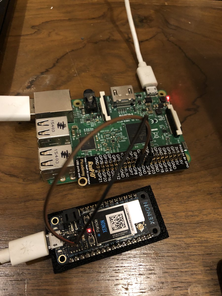 iAyanPahwa's tweet image. Bit-banging SWD programmer using @Raspberry_Pi gpios to flash @adafruit NRF52 bootloader and @CircuitPython on depreciated @particle Xenon, because poor kids don’t have J-links :) #OpenOCD 

Blog coming soon