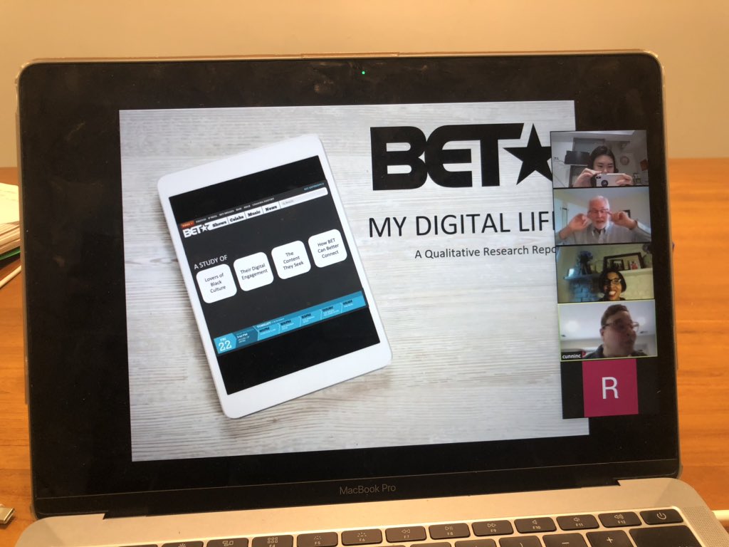 Excited to hear from Carol Cunningham, VP of consumer insights and business strategy! This is going to be my first guest speaker via Zoom! #NewhouseSpeaks