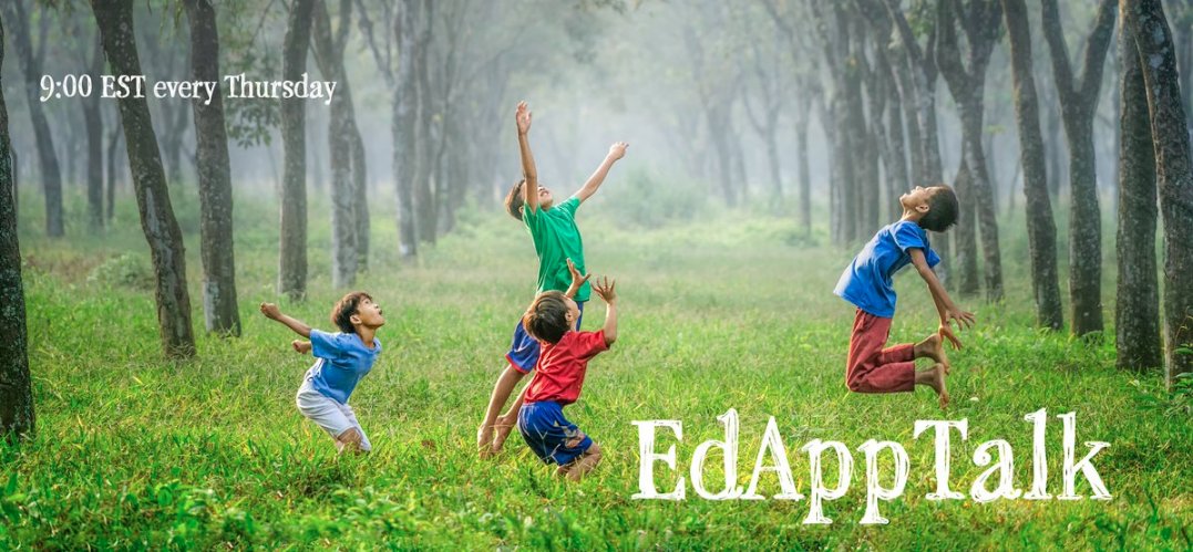 Julia_Brannon's tweet image. Join me for the next Educational App Talk (EAT) chat on Facebook.
TOPIC: Transition to Remote Learning
HOST: Julie Brannon @TELPmedia
WHEN: THU 4/23 9PM EST
WHERE: Educational App Talk Facebook Page
INFO: teacherswithapps.com/edapptalkteach… @TeachersApps #remotelearning #MSFTEduChat