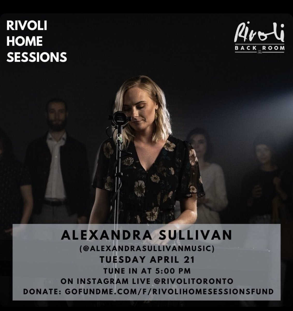 Live on <a href="/RivoliToronto/">Rivoli</a> Instagram profile in 15! 🖤
