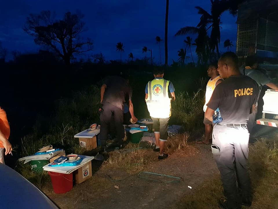 FijiRedCross's tweet photo. Our Kadavu &amp; Lau teams, as well as our Northern, Western &amp; Central Eastern teams worked on completing disaster assessments, relief item distributions, raising awareness on Climate sensitive diseases  &amp; COVID-19 awareness messaging in the various communities they visited. https://t.co/0gsGQLsQaG