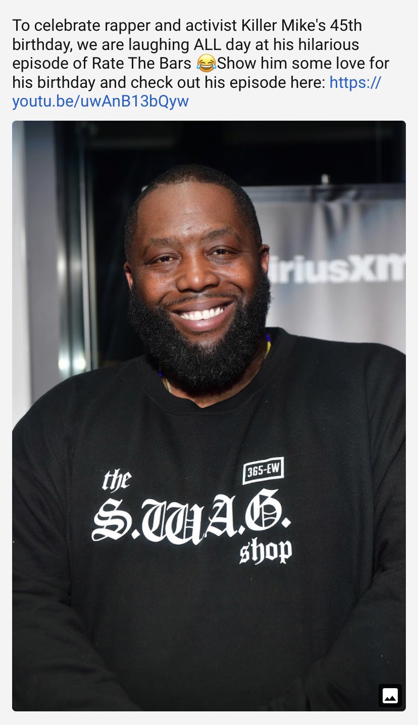 Happy 45th Birthday     Killer Mike 