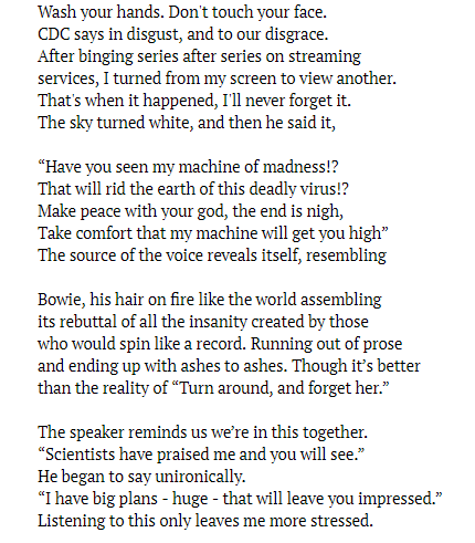 NsuWrite's tweet image. We've written another exquisite corpse poem! Featuring wonderful words from @BellSwampWitch, @nonbinarypoet, @tabasco_brad, @JinAlexaLowen, Courtney Creel, @CJMurphy38, Jennifer Bane, and Kenny Matthews!