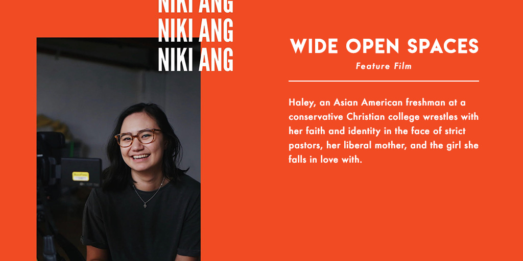 Niki Ang ( @nicolaang) wrote the feature, WIDE OPEN SPACES: Haley, an  #AsianAmerican freshman at a conservative Christian college wrestles with her faith and identity in the face of strict pastors, her liberal mother, and the girl she falls in love with. 