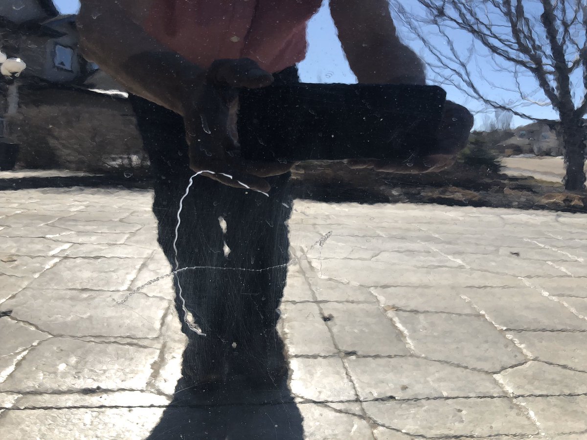 desjross's tweet photo. Our “New Normal”.... email for estimates. 
somebody scratched our door. I’m enclosing photographs. The area is 3 1/4 “ high. Can you tell me what it would cost to paint this? Thanks Mark
Closest to the actual estimate wins... go!  #online #estimate #Contest https://t.co/HPjx1Dz3Mu