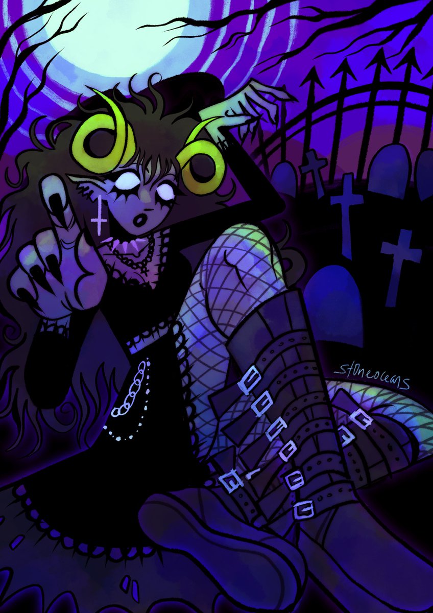 st0neoceans's tweet photo. My piece for @gothstuckzine! Its a digital zine with lots of amazing creators u should definitely check it out! https://t.co/P0HpZwJa2B