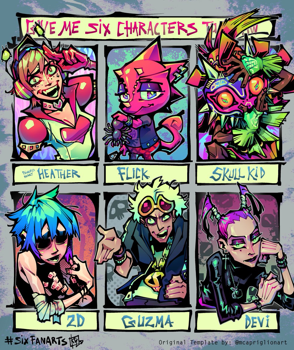 I am ???. #SixFanarts 