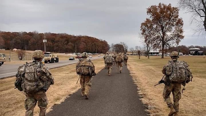 LeaderRakkasan's tweet photo. #LeaderRakkasans! No surprises here. Wednesday is Ruck Day! Travel the farthest distance possible in 1 hour with a 35 lbs pack. Post your distance in the comments!
#ArmyLife #LetValorNotFail #ScreamingEagles #ArmyCOVID19Fight #OnTheOffense #KillTheVirus #DoYourPart @TheRakkasans https://t.co/DJz3wt7kHh