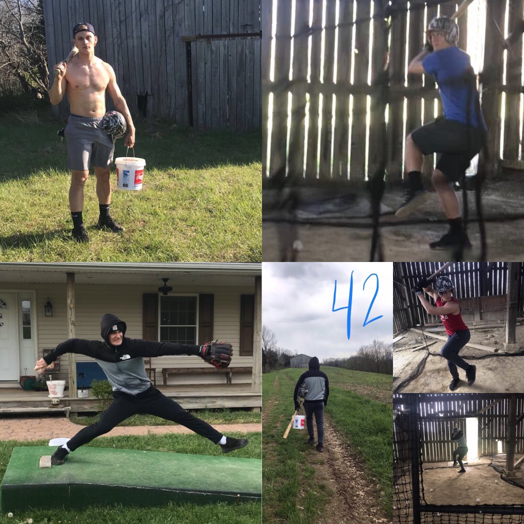 DawnAnnCooper's tweet photo. #classof2020 #missingbaseball #rcsproud #MLBAtHome @wcooper101 #practiceseveryday #lovesthisgame https://t.co/cdYfnRO2h6