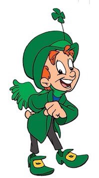 Lucky the Leprechaun- the bitcoin enthusiast / business major / has never paid rent a day in his life