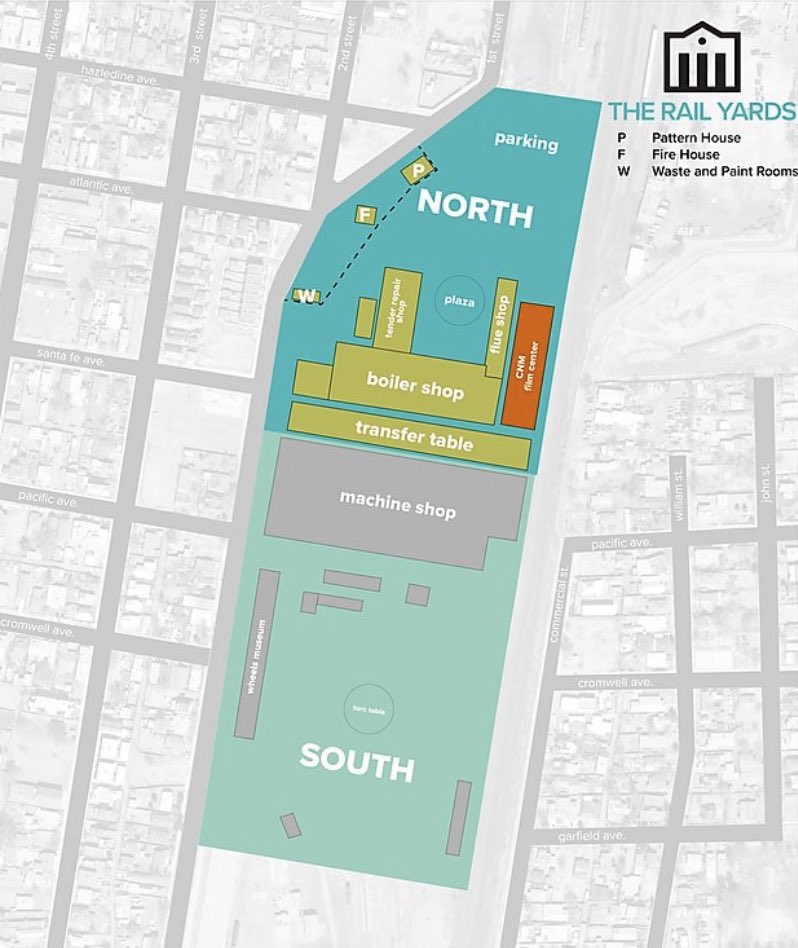 ABQRailYards's tweet photo. A Request for Expressions of Interest is currently posted on the @cabq MRA’s website. We want developers and businesses to submit creative proposals to develop the 3 structures at the Northern Entrance of the RY. Proposals are due in July. More info at https://t.co/H0V86B0ovt https://t.co/mTxXmRGewS