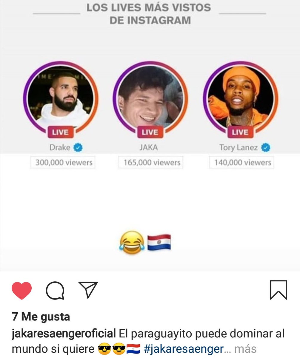 DIEGOTALENTOARG's tweet photo. El Capo de Vicente Yacaré .... Más famoso como Jaka hizo anoche el segundo vivo más visto del mundo en @instagram #Apenami de #SanjuandeNepomuceno .... Mundial ... 165000 en línea #Jaka #Jakapy #Verde https://t.co/JWbTVMwvrT