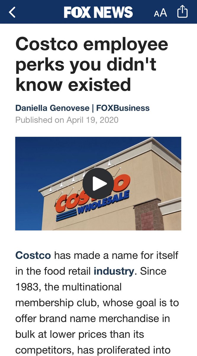 Fox Business decided to do a story on the perks of being a Costco employee after our report, and it’s got some true Nathan for You vibes