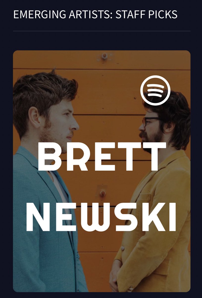 soundpruf's tweet photo. The new staff picks are OUT!! Have you heard them?? If not, check them out ASAP. If so, LISTEN TO SOME MORE RIGHT NOW!!
Make sure to log into Soundpruf to track your listening too!!
https://t.co/OPJq7IeRch
#soundpruf #brettnewski #novacub #remiwolf #americana #folk #indie #pop https://t.co/IsImmIT333