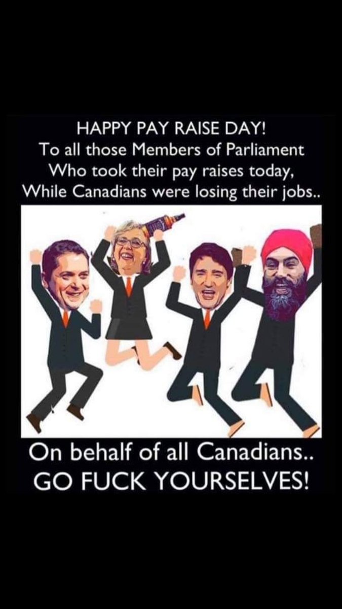 mygirlvicki's tweet photo. @BrianPallister @WCBManitoba Bravo #MBpremier for taking a pay cut and asking all crown corps to do the same. #BetterMB
Unlike our federal leaders who just decided to stick their hands deeper in our pockets. & what's with Turtle going deeper into debt so he could give to China? Crazy #CrimeMinister https://t.co/mS9gjMxnel