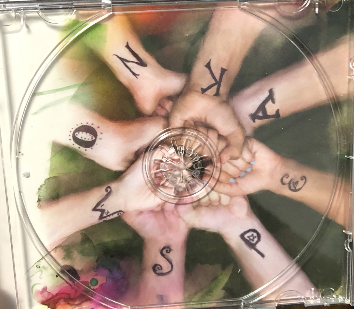 Also... “one of these things is not like the other, like a rainbow with all of the colors” ... funny how there are 8 wrists, one in black and white and the other in color with those same weird filters she was using at the beginning of the era, & disc 2 of deluxe has Lover vibes.