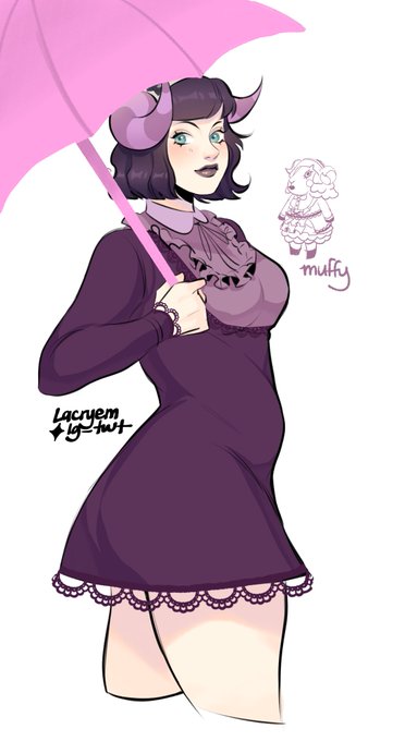 another gijinka.... this time, muffy! #AnimalCrossingNewHorizions #AnimalCrossing #ANCH #どうぶつの森 