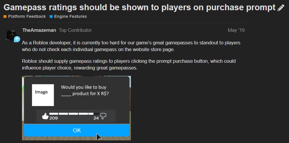 Prompt Game Pass Purchase