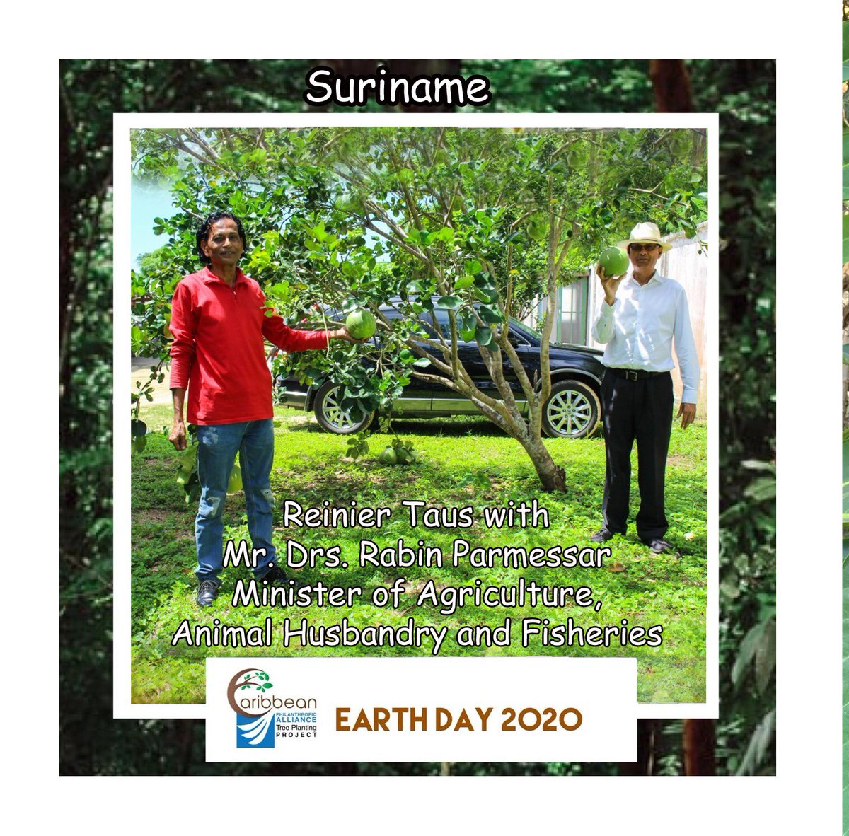 TreeCaribbean's tweet photo. Join us in celebration of #EarthDay2020.
Plant a tree and sent us a selfie!
#treeplanting @TreesThatFeed https://t.co/42rJNkAqVb