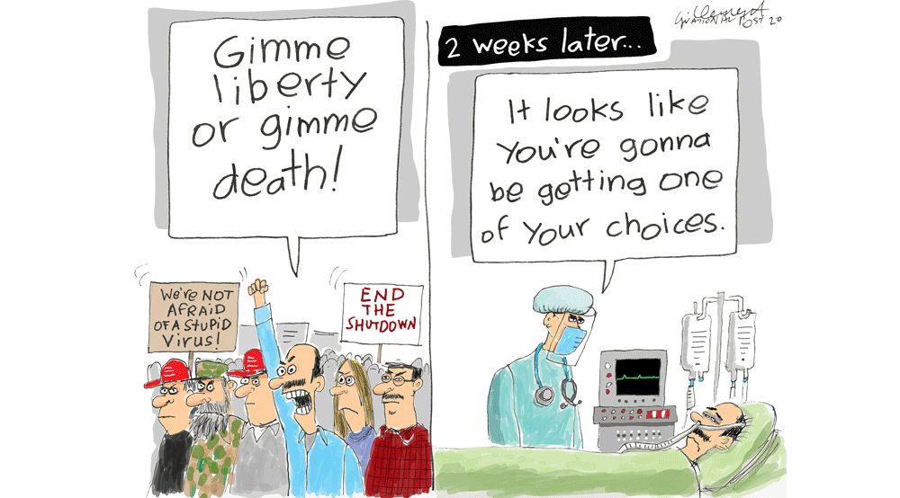 nationalpost's tweet image. Be careful what you demand.