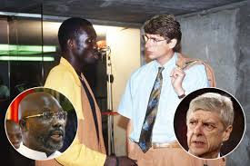 Fast forward to 1996, Weah was arguably the best footballer in the world, spearheading the attack for the great Italian side - AC Milan and Wenger was managing in Japan (Nagoya Grampus Eight) prior to his move to Arsenal in September of the said year.