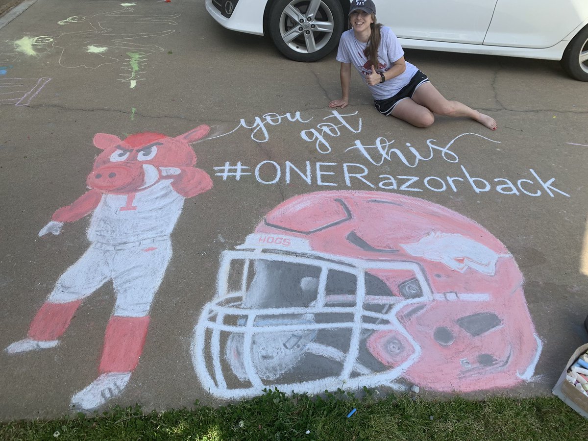 hedelao84's tweet photo. @ArkRazorbacks #ONERazorback #ArkRazorbacks 🐗🎉❤️ https://t.co/HfspKojQ9M
