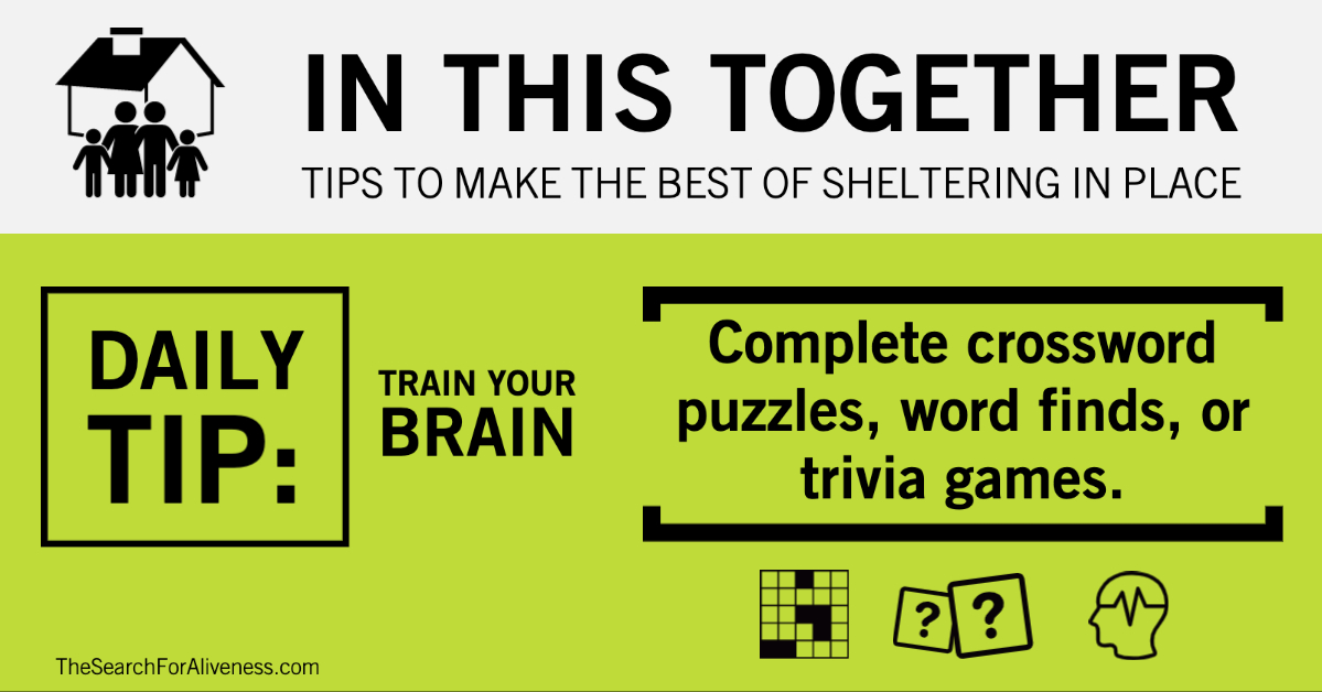AlivenessSeries's tweet photo. It only increases and never decreases.  What is it? 
 #wereinthistogether #aliveness #shelterinplace https://t.co/85RcgEhOxK