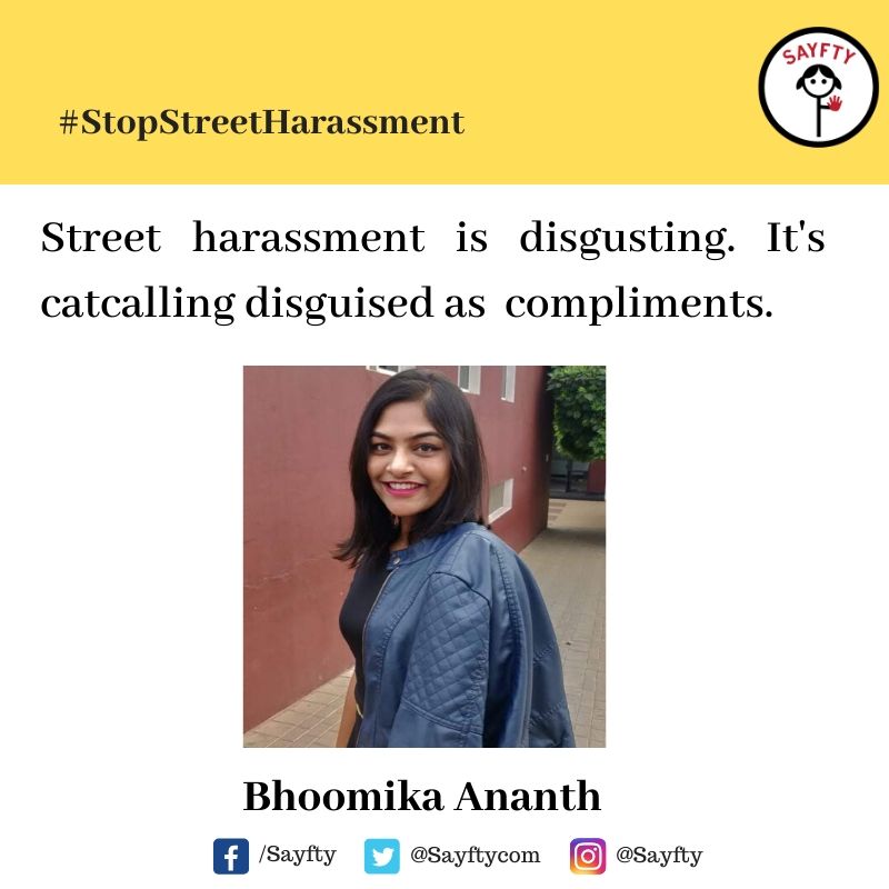 It's International Anti-Street Harassment Week. Help us Raise Awareness.Complete the following sentence:Street Harassment is _____________ #StopStreetHarassment