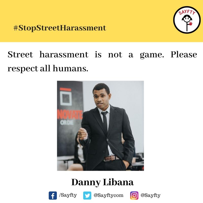 It's International Anti-Street Harassment Week. Help us Raise Awareness.Complete the following sentence:Street Harassment is _____________ #StopStreetHarassment