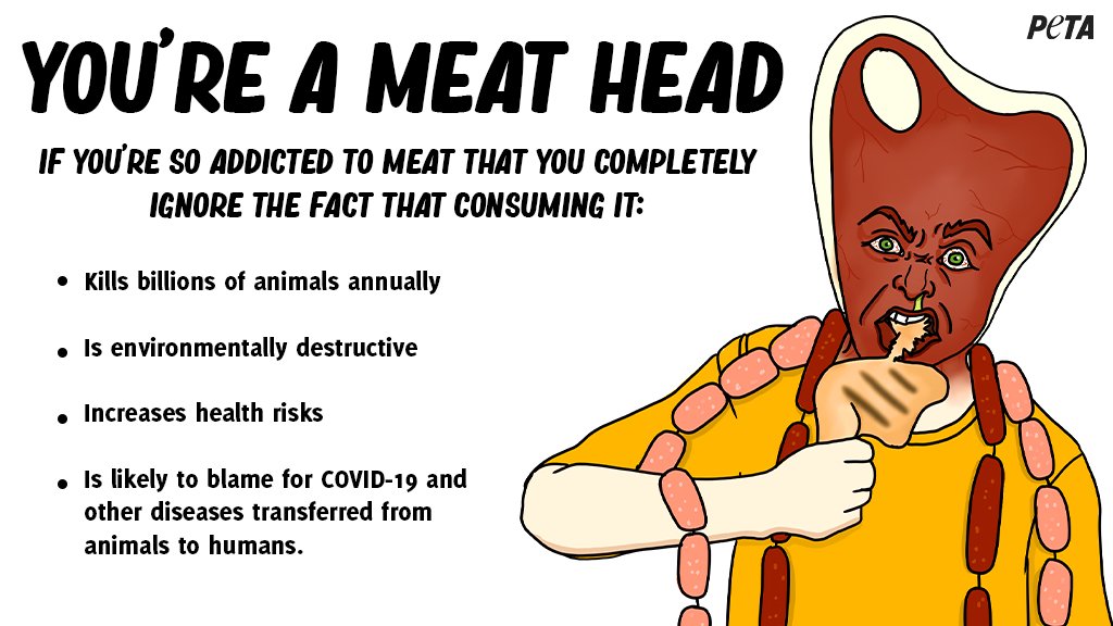 PETA on Twitter "It is unrealistic to think that the world will turn