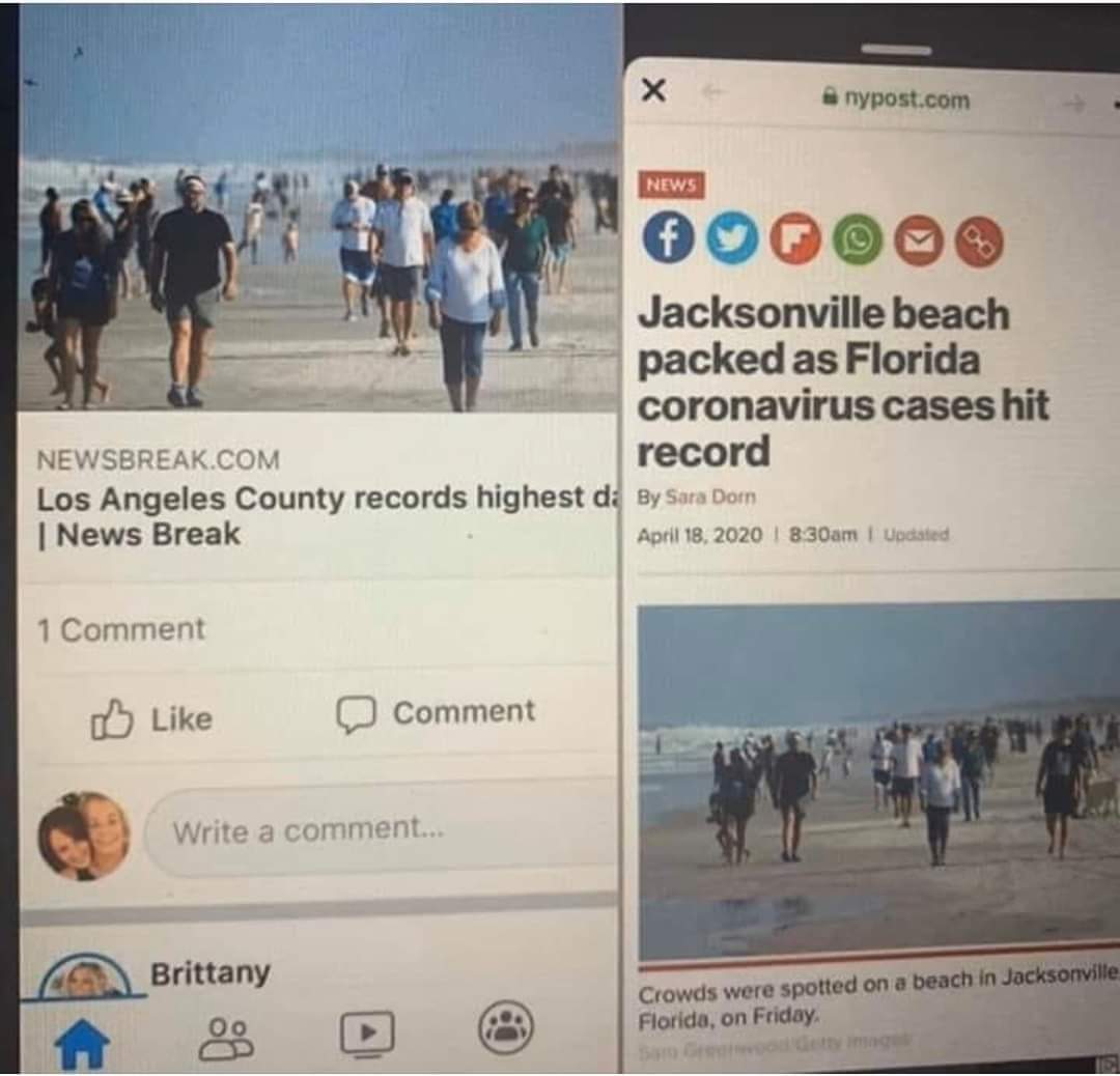 ImageSnippets's tweet image. This is going to be saved in #Imagesnippets later. But this is why orgs like @firstdraftnews are important! Doubtful that exactly the same crowds were on opposite coasts! Who knows if this image was even made recently?!