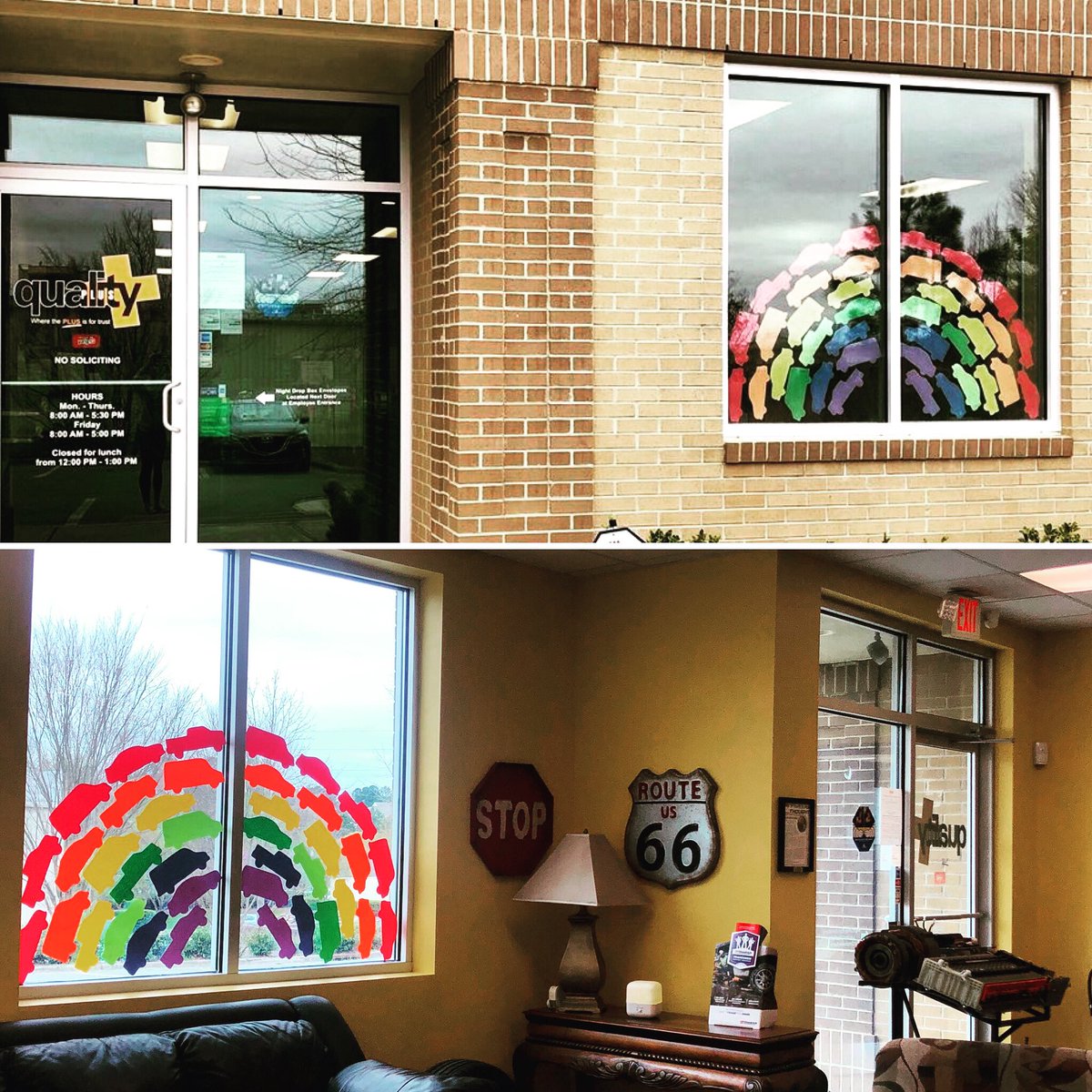 WakeForest_NC's tweet image. Wow! These are beautiful window designs! Keep up the good work and don’t forget to send in your photos tomorrow. We can’t wait to see them.

#StayStrongWF #WindowWeek #TownofWakeForest #TOWF