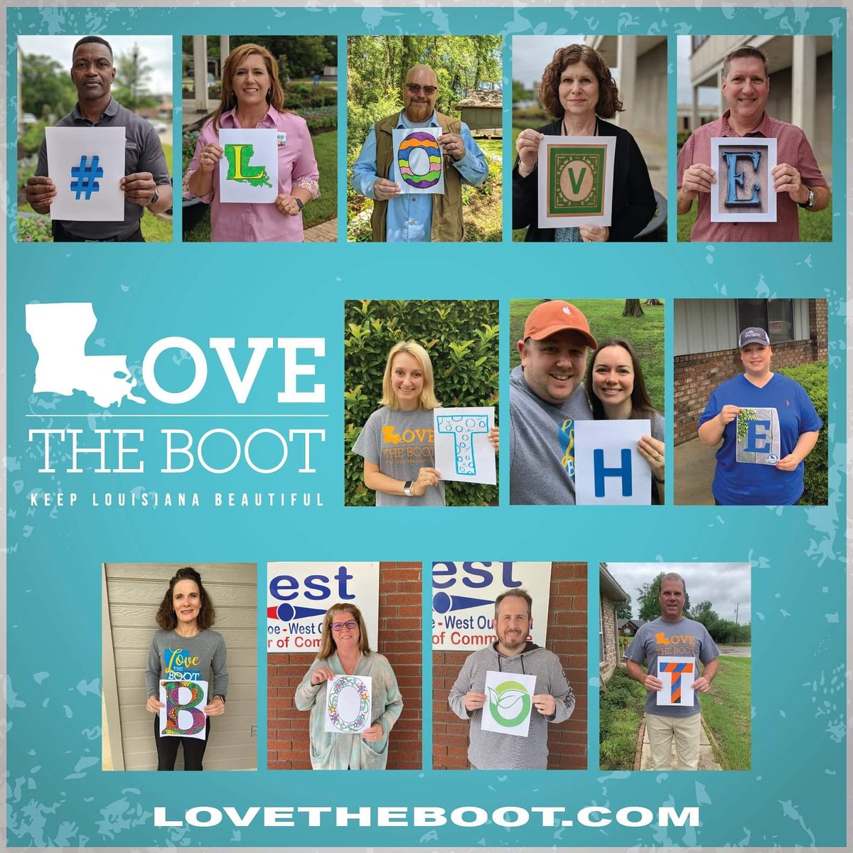It's Love the Boot week in Louisiana! Find ways to love the boot and help make our community a cleaner, greener place to live. <a href="/Ouachita_Green/">Ouachita Green</a> <a href="/kabtweet/">Keep America Beautiful®</a> <a href="/KAB_WWP/">KeepAmericaBeautiful</a>