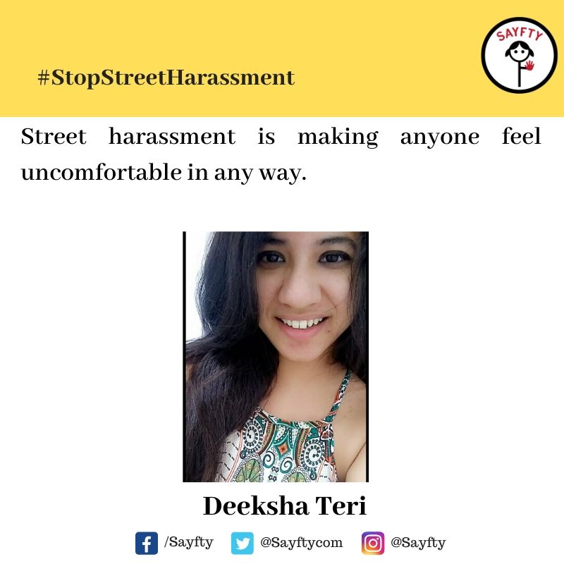 It's International Anti-Street Harassment Week. Help us Raise Awareness.Complete the following sentence:Street Harassment is _____________ #StopStreetHarassment