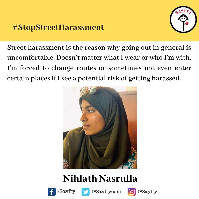 It's International Anti-Street Harassment Week. Help us Raise Awareness.Complete the following sentence:Street Harassment is _____________ #StopStreetHarassment