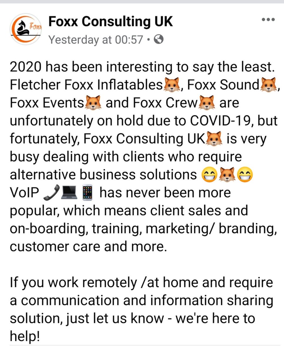 Fletcher Foxx Ltd. tweet media