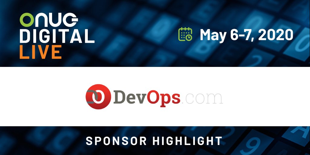 ONUG_'s tweet photo. ONUG Digital Live would not be possible without our amazing sponsors! 

Thank you @devopsdotcom

Learn more about #ONUGDigitalLive and register here: https://t.co/Xlk082TmGt #informationtechnology #DevOps https://t.co/s1yKUHB5rW